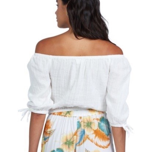 🌺ROXY Bali Shore Off Shoulder Top🌺 - Picture 7 of 8